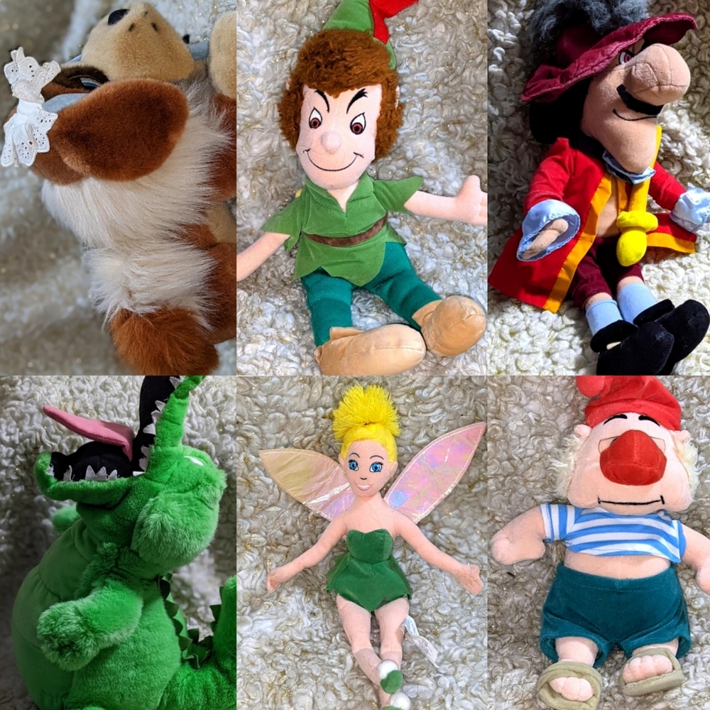 Disney Peter Pan Extra Large Plush Bundle